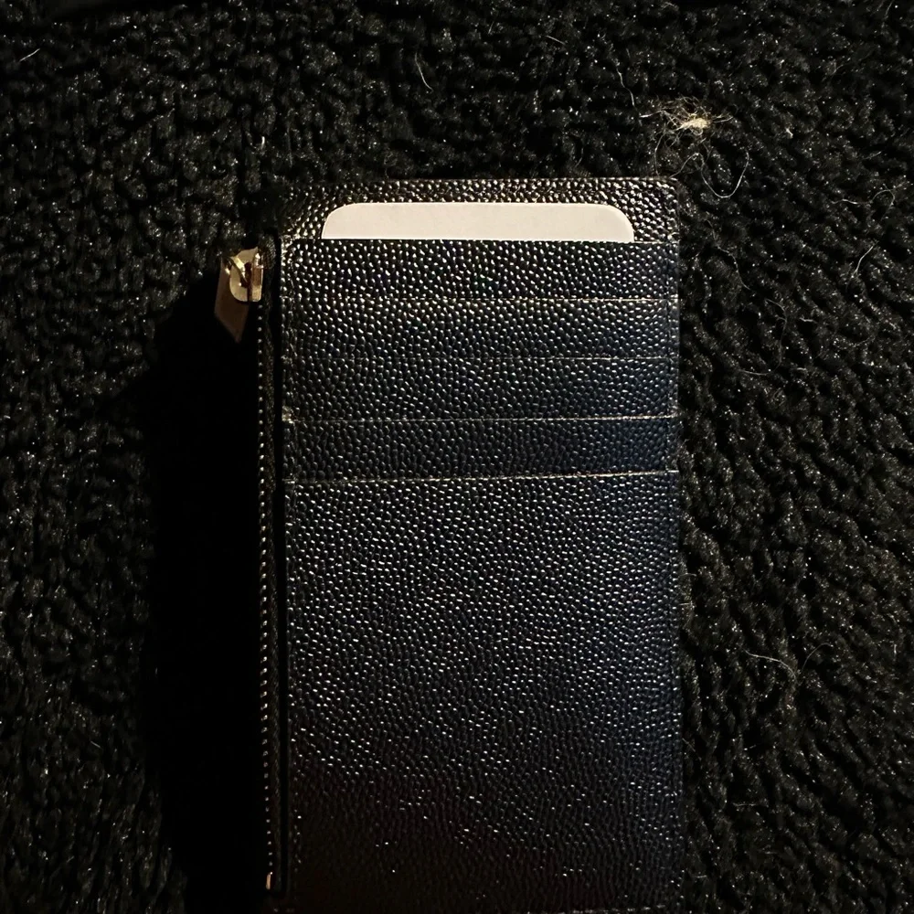 Saint Laurent Cassandre Matelasse Flap Card Case - Picture 5 of 10